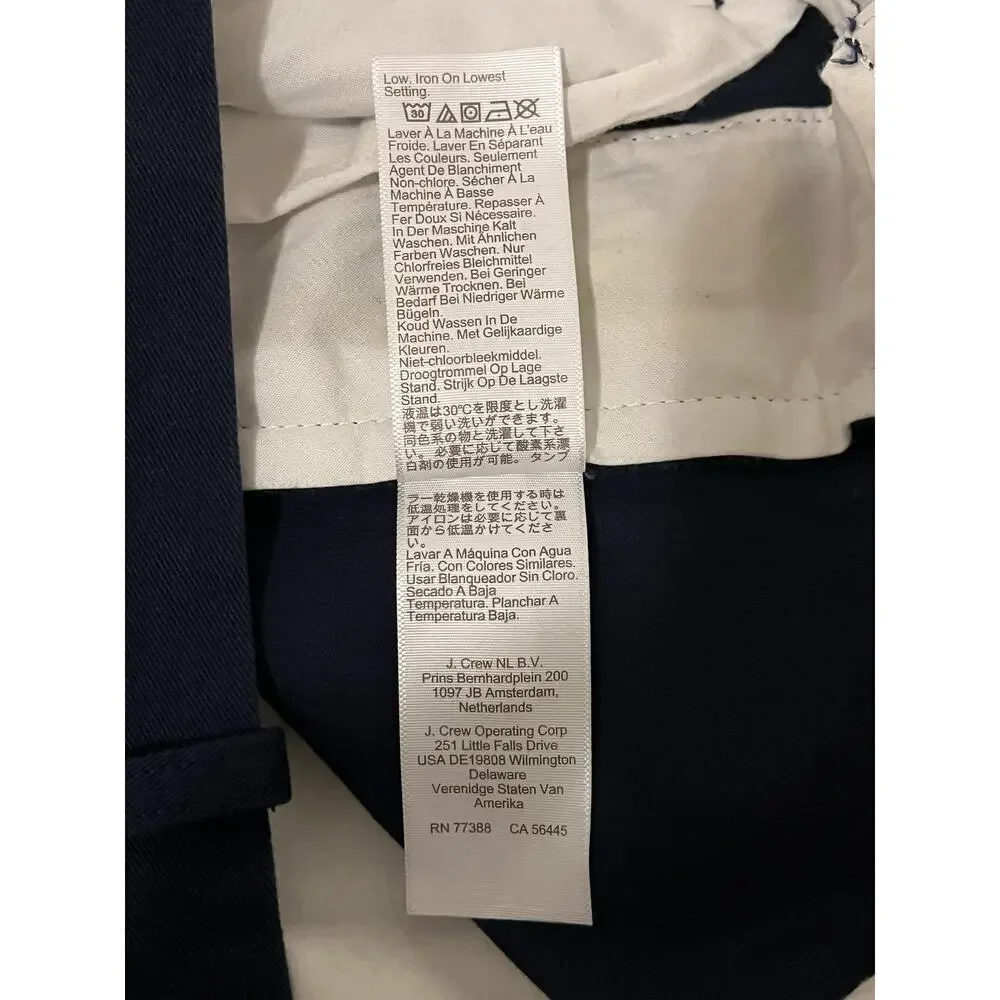 J. Crew Men’s Straight-fit flex chino pant